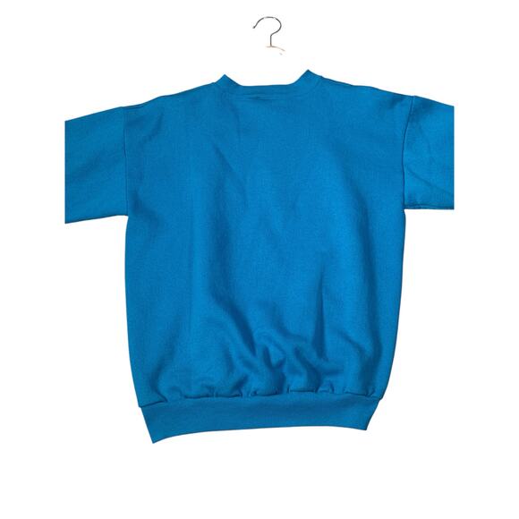 Vtg Disney Pooh Bear Embroidered Teal Blue
Sweatshirt Medium USA Rare - Picture 5 of 7